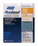Norton ProSand 11 in. L X 9 in. W 320 Grit Aluminum Oxide Sandpaper 3 pk
