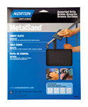 Norton MetalSand 11 in. L X 9 in. W Assorted Grit Emery Emery Cloth 3 pk