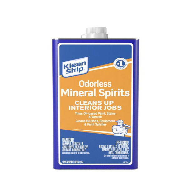 Klean Strip Mineral Spirits Paint Thinner 1 qt